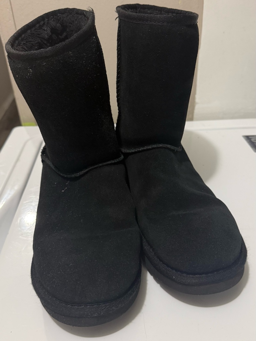 Koolaburra by UGG Black Plush-Lined Winter Boots